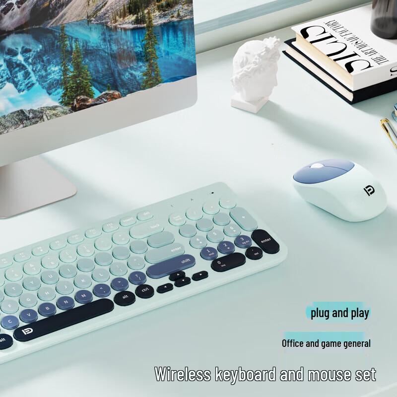Fude IK6632 Wireless Keyboard and Mouse Set