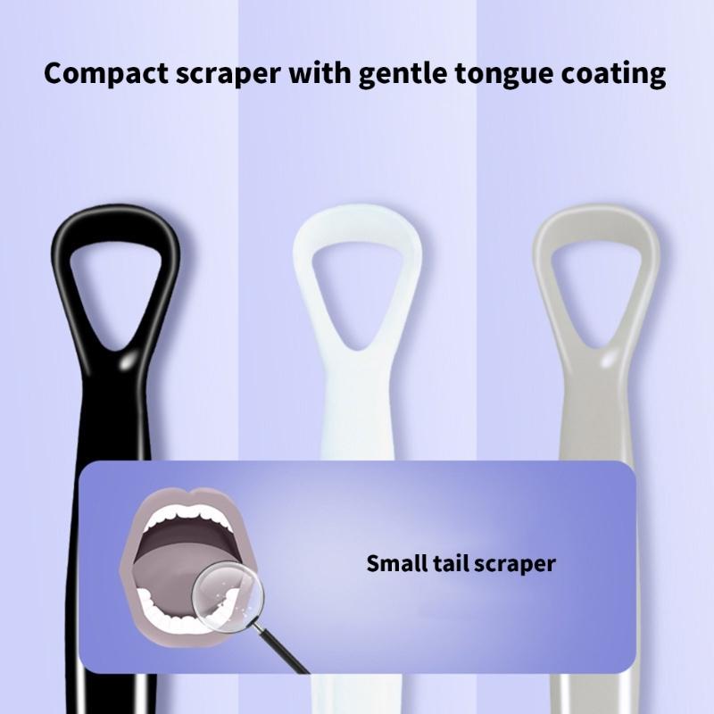 Soft Bristles Tongue Brush For Gentle Mouth Care Soft Bristles Tongue Scraper Suitable For Home Office Or Travel Use
