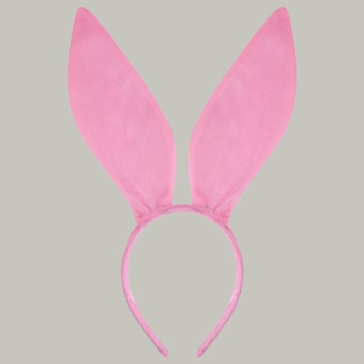 Diadema a forma di orecchie lunghe da ragazza Divertente cerchietto da coniglio per festa Compleanno Fasce per capelli Copricapo da palcoscenico Accessori per foto di Pasqua