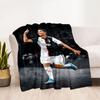 Ronaldo Juventus Action Blanket Soft & Cozy Suitable for Picnics Livingroom Office Chair All-Season Use Modern Style