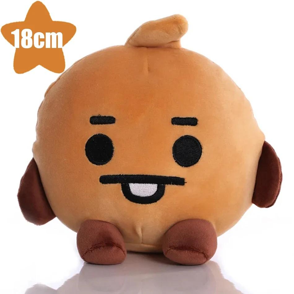 Plush Toy Cartoon Animal Tata Koay Shooky Mang Cooky Key Mobile Phone Pendant Office Relaxation Toy Friend Gift Backpack