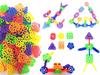 Creative Colorful Snowball Construction Blocks Set 82 Pieces For Children