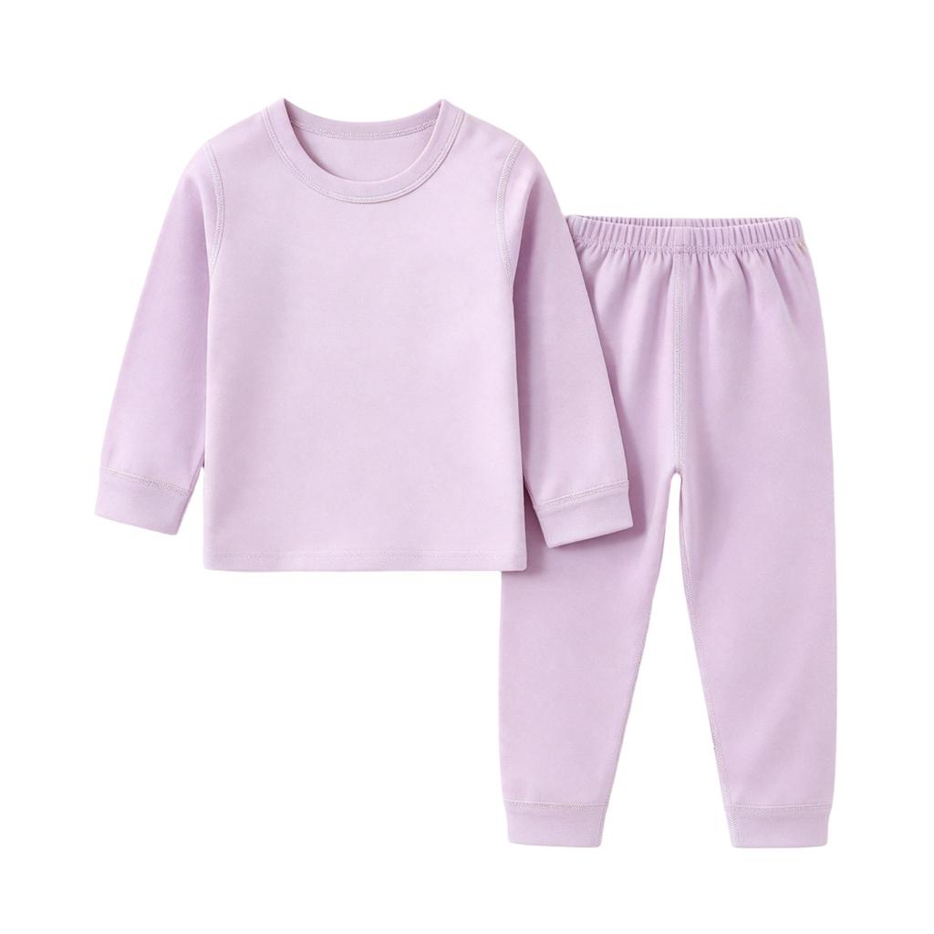 Boys and Girls Cute Printed Pajama Set, 2-Piece Sleepwear and Sportswear Outfit for Lounging and Play
