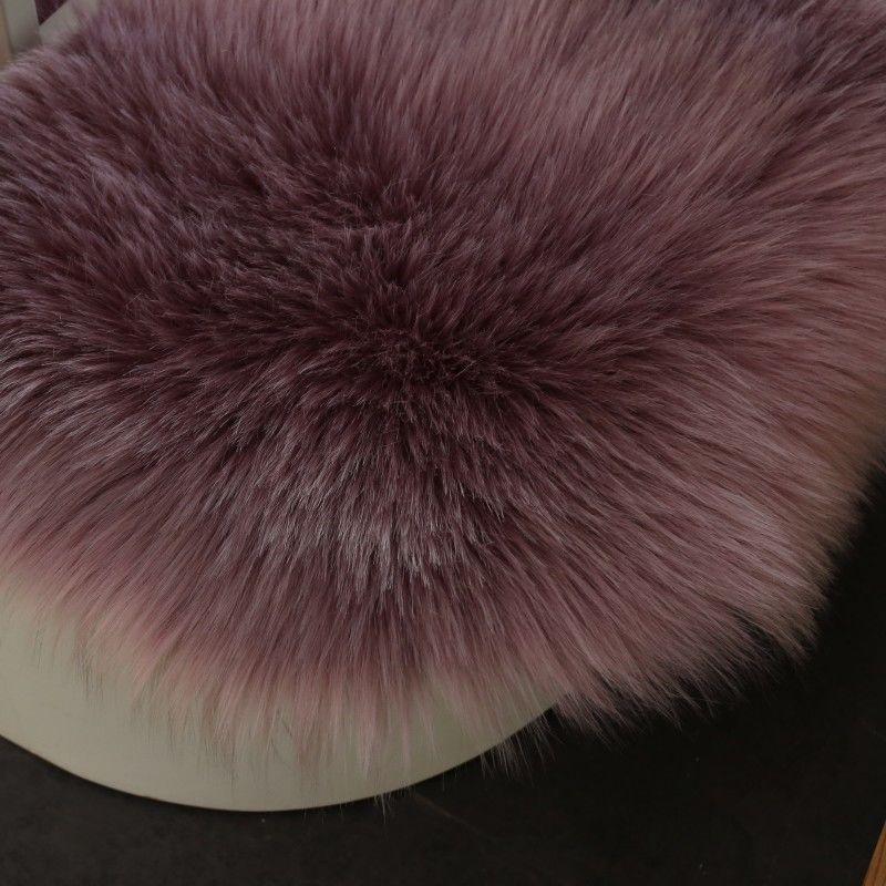 Heart-Shaped Plush Rug for Bedroom & Living Room - Cloud Style