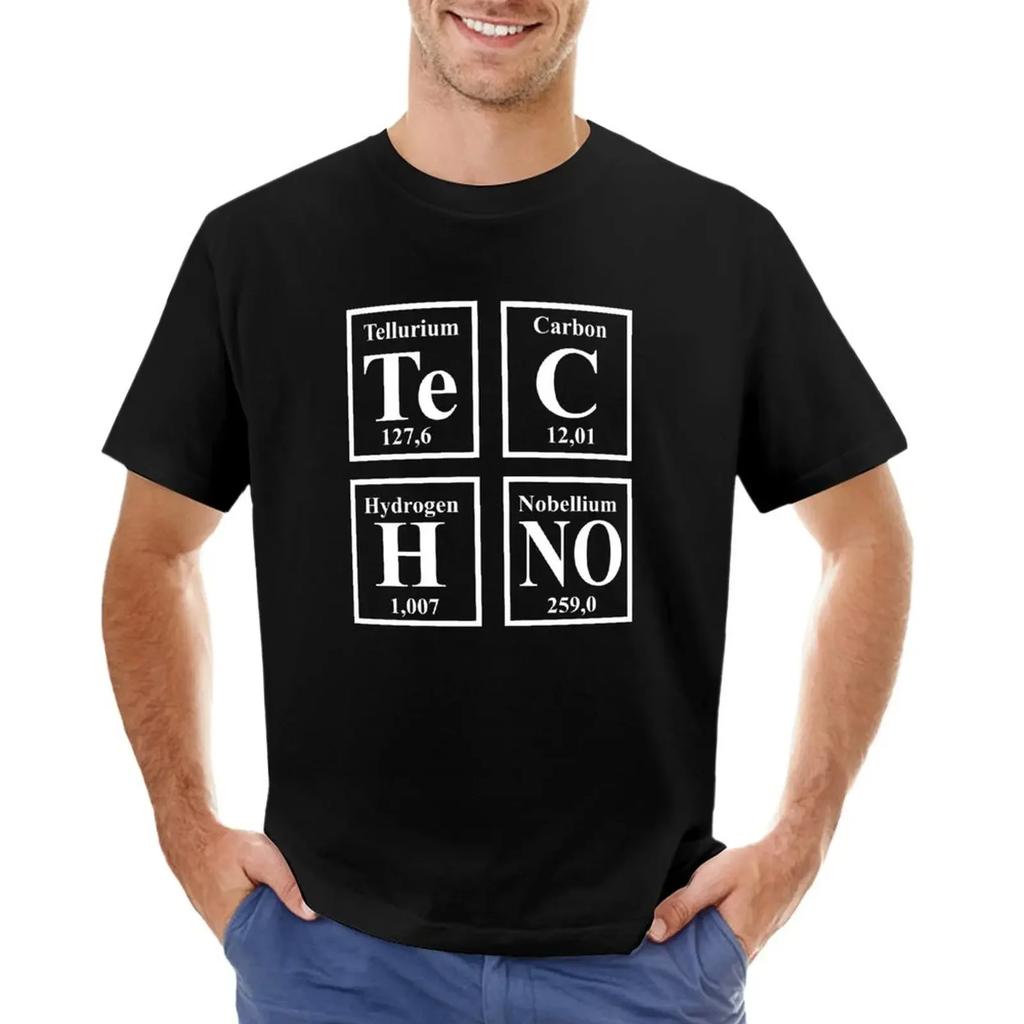 Techno periodic table - cool electronic rave tees. T-shirt kawaii clothes Aesthetic clothing sweat shirts,
