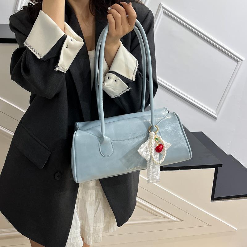 Bolsa Feminina Nova Moda Versátil Grande Capacidade Comutadora Bolsa de Ombro