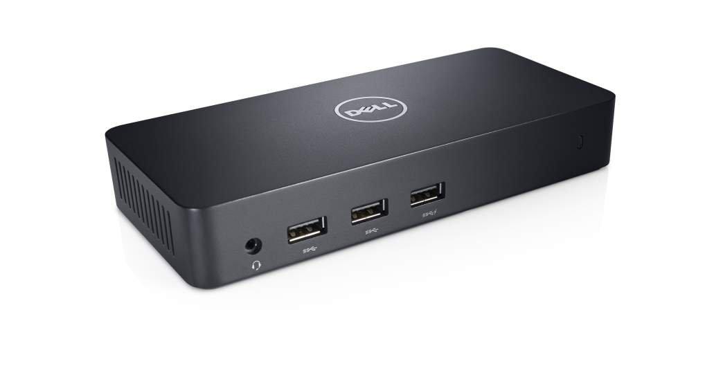 

Dell laptop docking station connection 4K compatible D3100 USB3.0 чорний