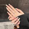3D Colorful Handmade Fake Nails 10Pcs Rainbow Macchiato Design Manicure Art Accessories