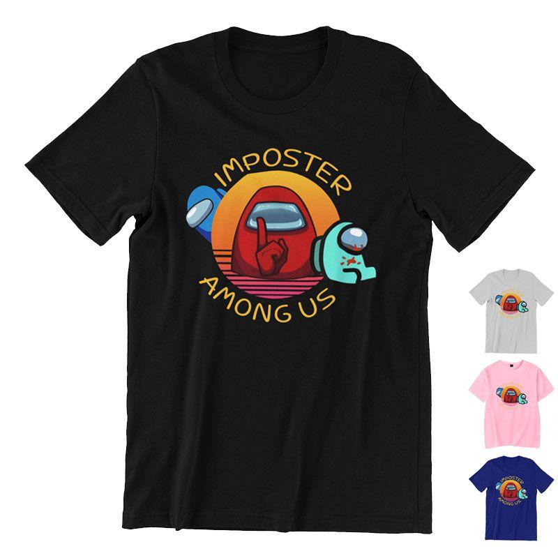 Adult Ladies Mens Game Tshirt Imposter Gaming Tops Tshirt