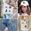 Cartoon Girl Embroidery Cloth Sticker Devil Computer Embroidery Label Colored Love Patch Sticker Blue And Black Crow Chapter Boy Ironing