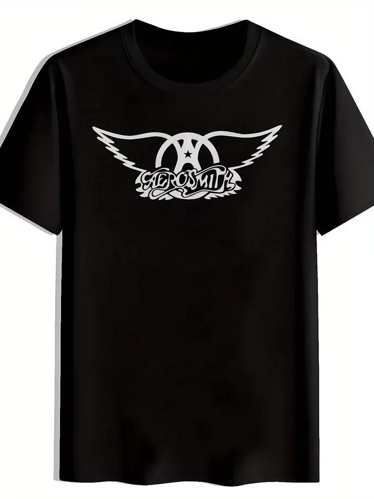 Herren Retro 100% Baumwolle T-Shirt 180g reine Baumwolle mit einzigartigem Druckmuster kurz