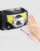 Waterproof USB Rechargeable LED Gesture-Sensing Headlamp with Red Light for Outdoor Night Fishing