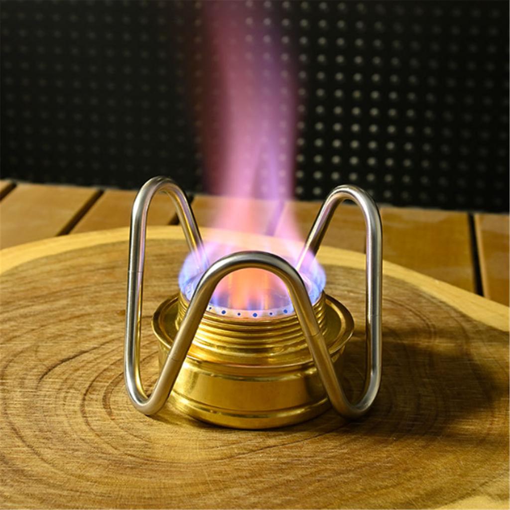 Alcohol Stove Bracket Outdoor Camping Burner Bracket Stainless Steel Heater Stand Detachable Bracket Camping Accessories