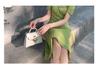 Elegant Women's 2025 French-Style Knit Dress: Summer Retro Socialite Waist-Cinching Design