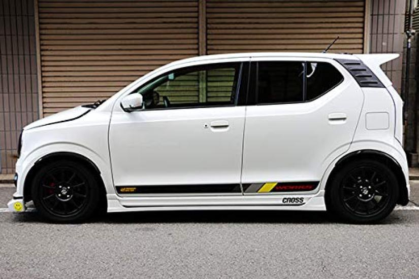 Takeoff Side Vortex Black ABS for Alto Works HA36S Generators,