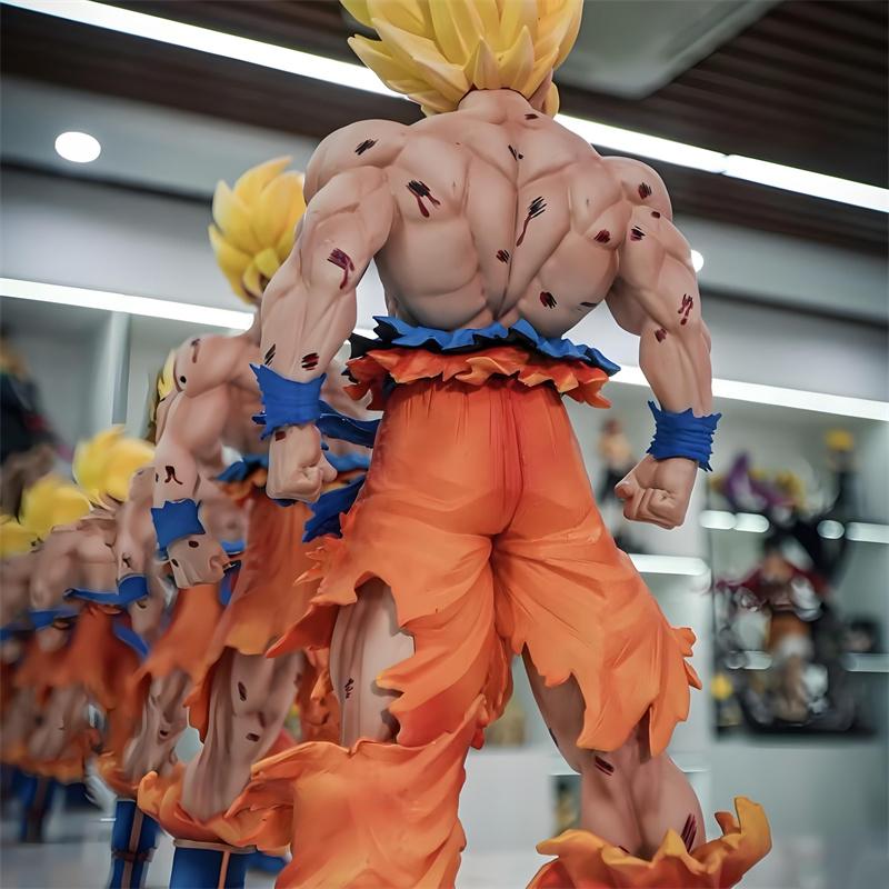 Anime Dragon Ball Z Son Goku Figure 31cm/12.2inch Super Saiyan Goku Action Figures Pvc Statue Collection Model Toys Gifts