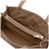 Lanoe G Carrier Tote Bag, Synthetic Leather, with Side Pockets, 37280, Women's, Oak