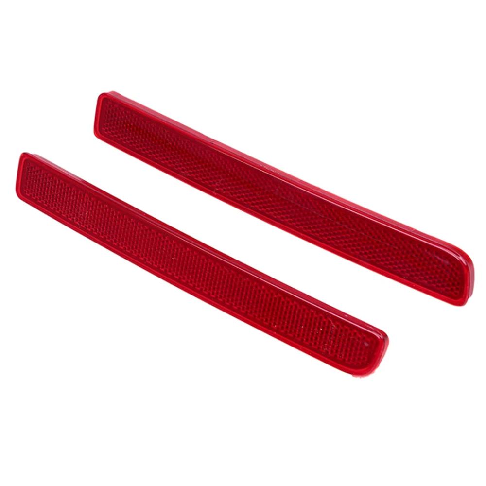 2PCS Car Left & Right Rear Bumper Red Reflector Set For Land Rover LR4 XFF500020