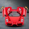 1/24 Ferrari ENZO Alloy Sports Car Model Diecast Metal Racing Super Vehicles Car Model High Simulation Sound and Light Children Toy Gift