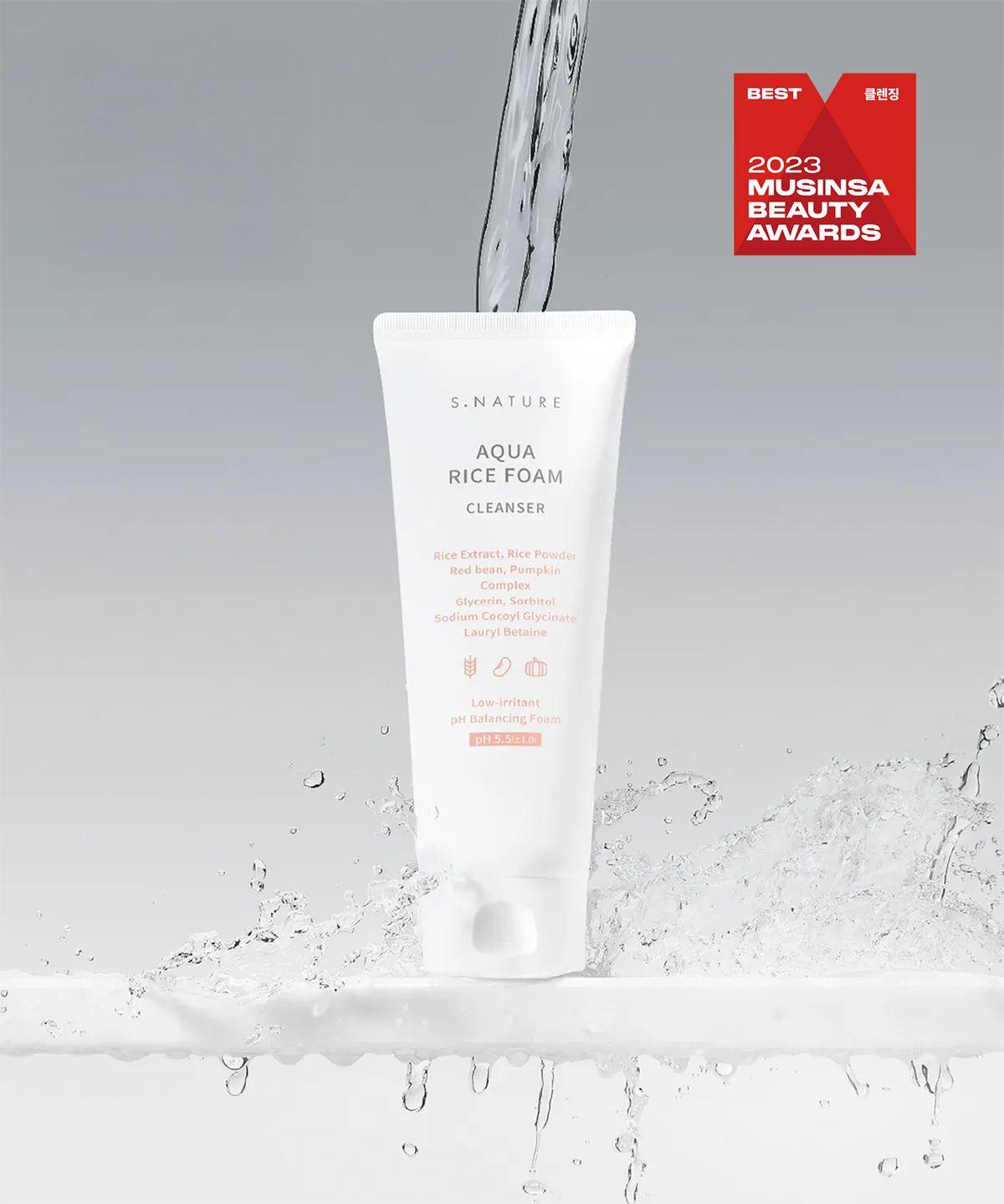 Aqua Rice Mild Acidic Cleansing Foam 80ml