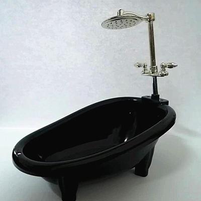 Mini Bathtub for Dollhouse Accessories Perfect for Children's Pretend Play and Home Decors