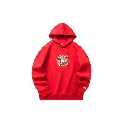 Anta X My King Mansleep Life Collection Sweatshirts Unisex Red Hooded Moderate Regular 152218718-6