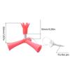 Tripod Golfs Tee for Golfs Mat Training Sports Accessory Self Standing Golfs Tees Height Adjustable Tripod Golfs Tees