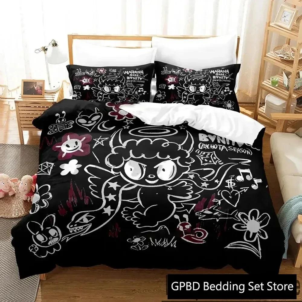 3D Print Karol G Manana Sera Bonito Bichota Comfortable Duvet Quilt Cover Pillowcase Bedding Set Bedroom Decoration Home Textile