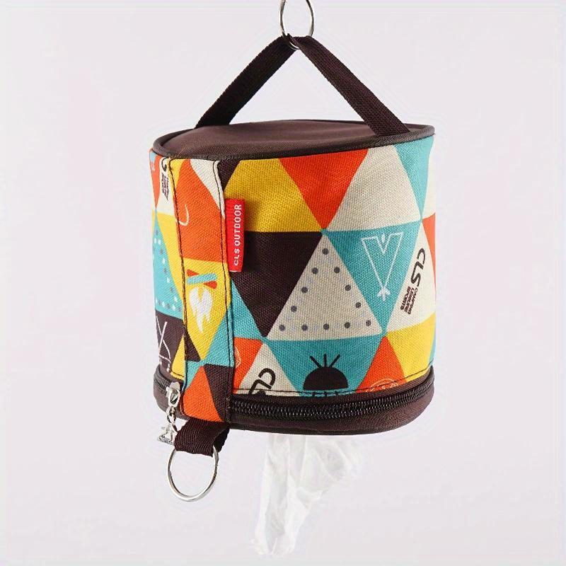 National Style Folding Toilet Paper Tissue Case Holder Portable Travel Napkin Storage Box Toilet Paper Container for Picnic Home