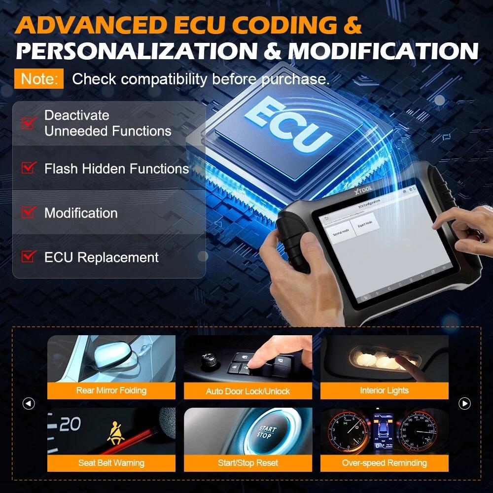 EU Warehouse XTOOL IP900 Car Ecu Programming Device Vehicle  Automotive Diagnostic Machine Obd2 Code Reader Tool for Cars