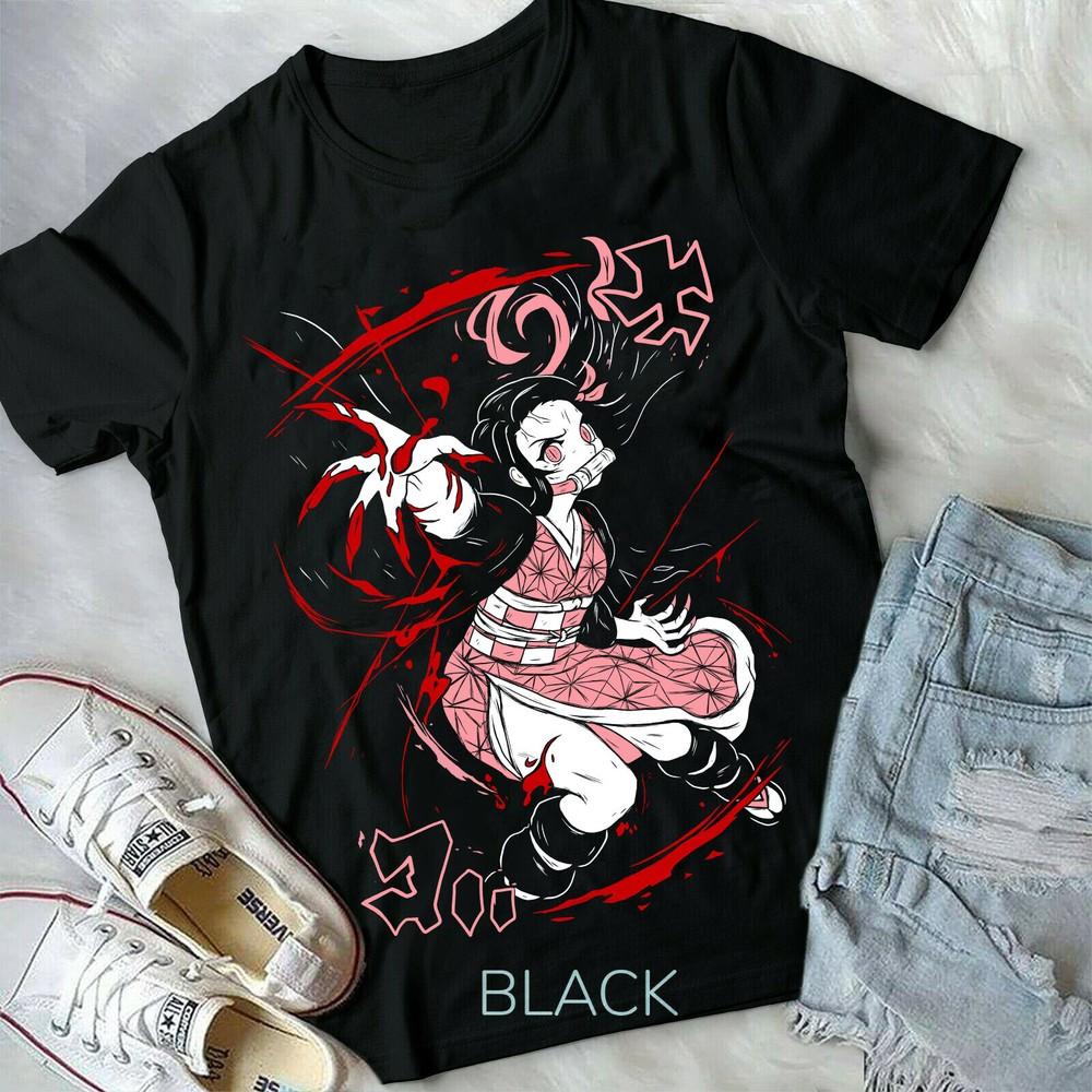 

Nezuko Shirt Demon Slayer Kimetsu No Yaiba Tshirt Nezuko Demon Shirt All Size XL