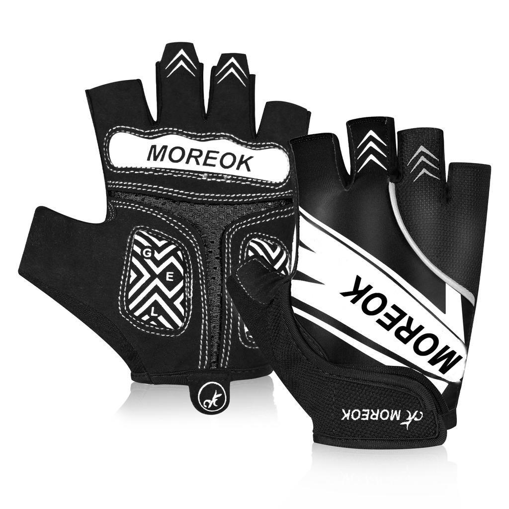 Cycling Gloves Half Finger Bike Gloves 5MM Pads Bike Gloves Shock-Absorbing Off-Road Bicycle Gloves Anti-slip Off-Road Bicycle Glo Practical Use