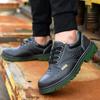Labor Insurance Shoes Men'S Summer Breathable Solid-Soled Protective  Shoes Anti-Smashing Anti-Piercing Oil-Resistant M137