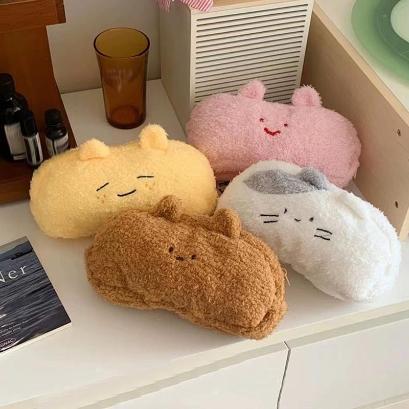 Oryginalny Pluszowy Piórnik Uroczy Ins Wielofunkcyjny Torba do Przechowywania o Dużej Pojemności Torba na Artykuły Papiernicze dla Ucznia Piórnik Szkolny