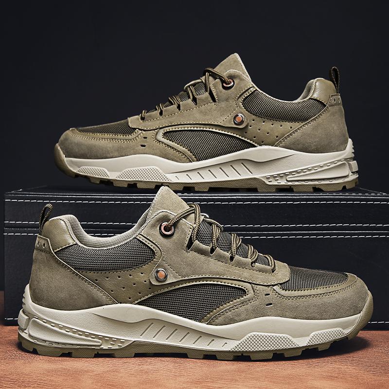 Обувь для походов на открытом воздухе Мужская спортивная обувь Кроссовки на шнуровке — фото 3