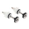2Pcs Anti-Corrosion Toilet Tank Mounting Screw Kit Universal Fit Toilet Repair Parts for Hotel Apartment Bathroom Maintenance