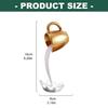 Floating Coffee Cup Sculpture Decors Mini Spilling Pouring Mugs Splash Pouring Coffee Mug Modern Home Decorations Gift
