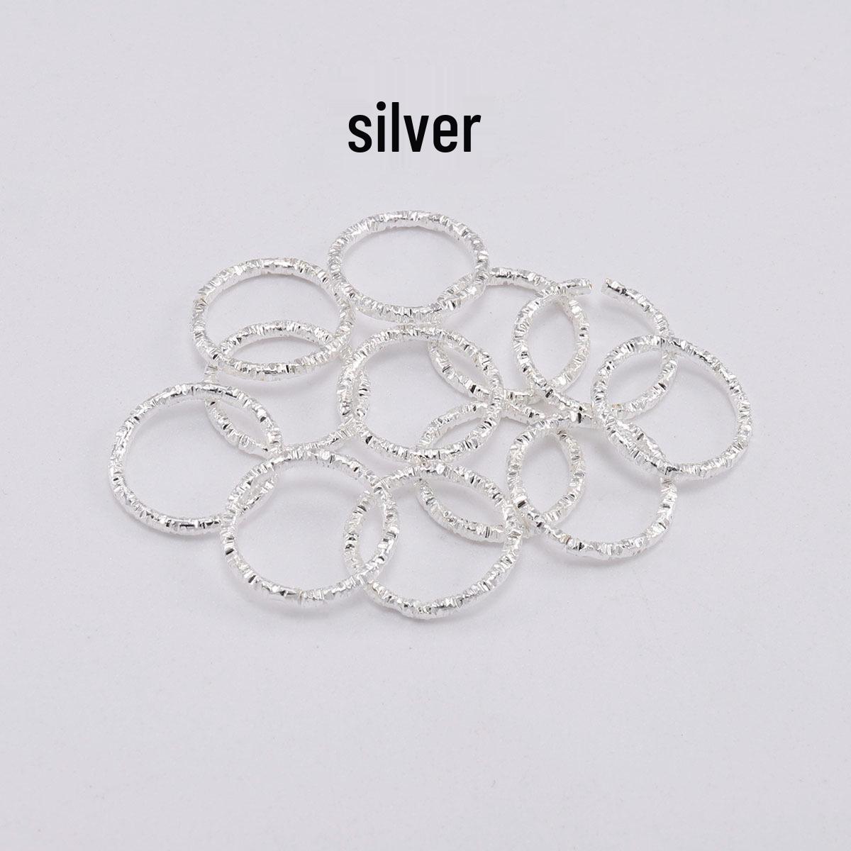 

Ювелірні аксесуари своїми руками: Набір тиснених стрибкових кілець та одинарних з єднувальних кілець для рукоділля 1.2*8mm (100 pcs/17g)