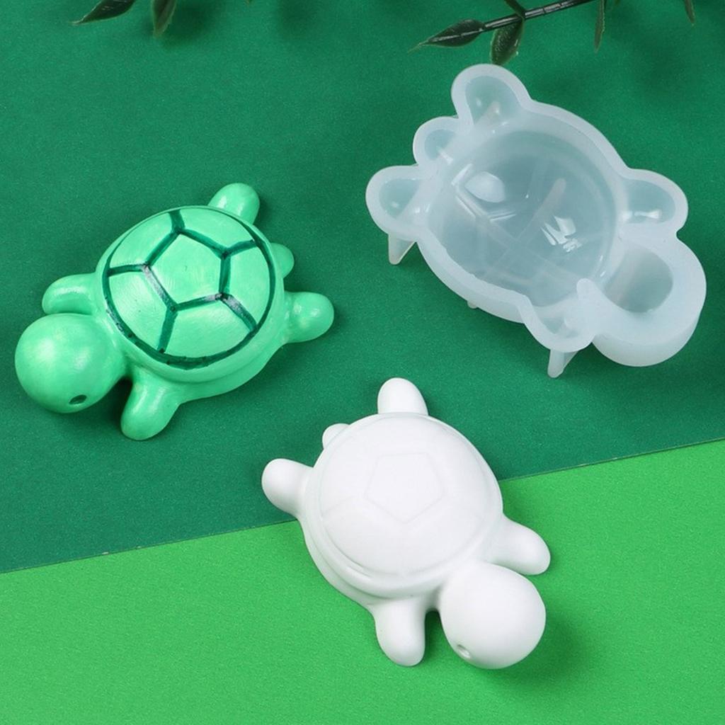 Stylish Handmade Soap and Candle Crafting Turtles Silicone Mould Flexible Home Decoration Supplies for Art Projects