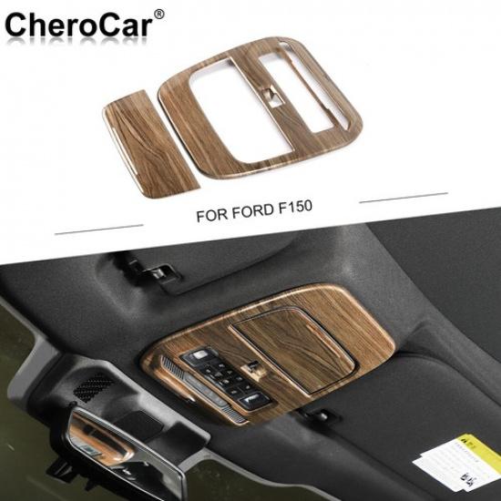 Interior Front Reading Light Lamp Panel Decor Trim Cover For Ford F150 -