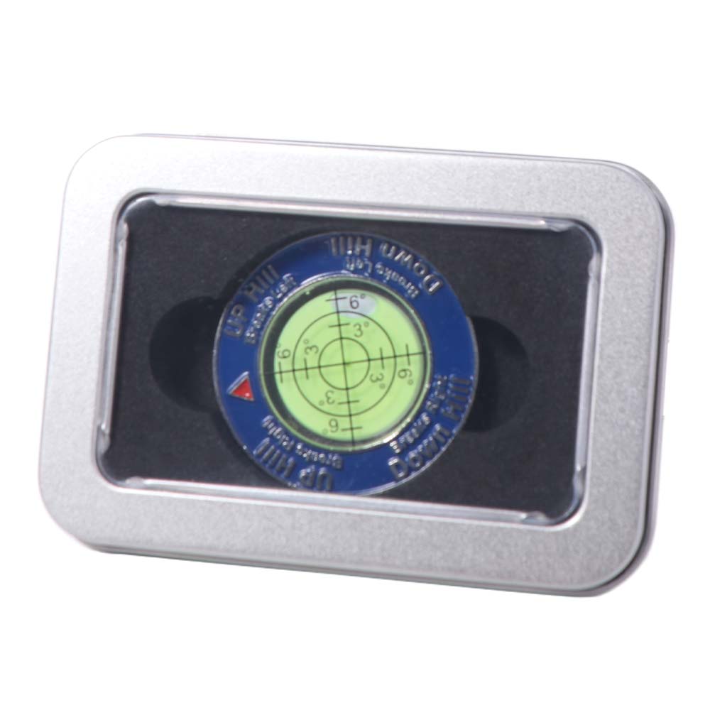 High Precision Golf Putt Ball Marker Training Tool Golf Spirit Level Outdoor Sports