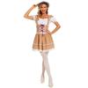 Adult Women's Oktoberfest Costume Carnival Party Women's Beer Costume Dress Set