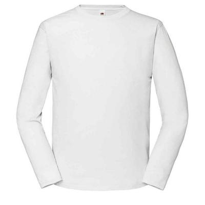 FRUIT OF THE LOOM Unisex Yetişkin Iconic 195 Premium Uzun Kollu Tişört