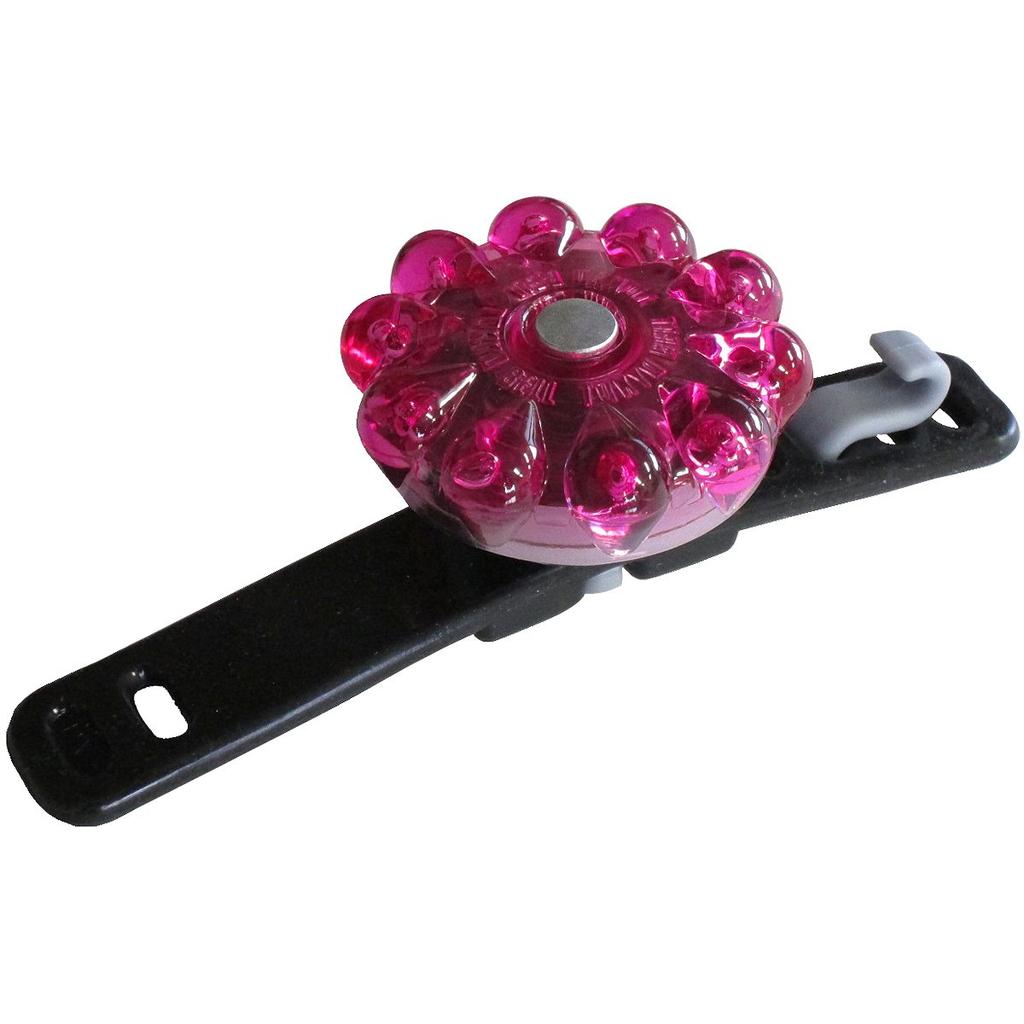 TOKYO BELL Flower Bell Free Band Pink for Sports Cars Compatible with 19-36mm TB-830FB