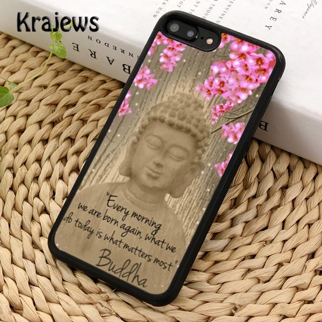 Krajews Buddha Siddhartha Gautama Phone Case For iPhone 14 5 SE 6s 7 8 Plus X XR XS 11 12 13 Pro Max Samsung Galaxy S21 S22ultra