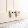 Skull Cabinet Knob Covers Halloween Decor Pull Handle Gingerbread House Drawer Knob Covers for Dresser Closets Wardrobes Bookcases Decoration