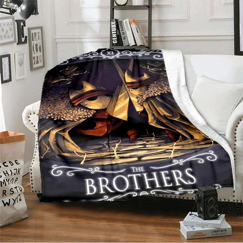 Cartoon Game Hollow Knight 3D Printed Blanket, Soft and Comfortable Warm Blanket, Bed Use, Sofa, Outdoor Travel Cover Blanket