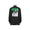 Off-White Factory Mock Neck T-Shirt Black Unisex Tops OMAB032F191850131001