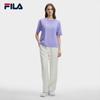 FILA Women's Side-Splice Wide-Leg Trousers