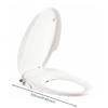 NonElectric Toilet Seat with Rinse | Adjustable Mounting Spacing, Spray